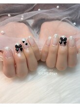 リッシュ ドゥ(RICHE deux)/冬っぽホワイトシルバーグラデ♪