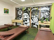 えびす整骨院 南浦和院/施術中は仕切られてリラックス♪