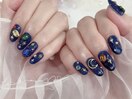 【ネイビー×ストーン】