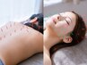 【美容鍼人気No.2】 美容鍼+小顔矯正+全身鍼灸整体