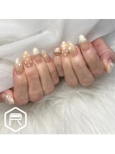 レディスペネイル ノウラ 名駅店(Redispe nail NouRa)/白チェック