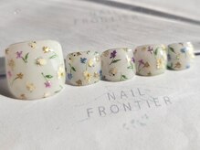 ネイルフロンティア 吉祥寺(NAIL FRONTIER)/Fカラフルミラーフラワー14980円