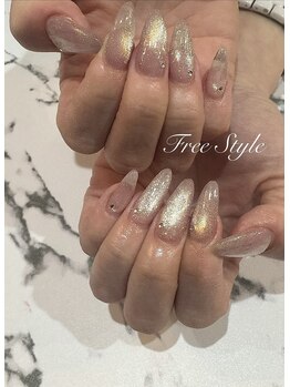 ☆ハニフラマグストーンネイル☆