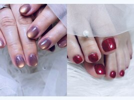 同時ワンカラーネイル