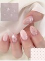 キヴィヴィ(Kivivi)&nbsp;ゆるふわコンセプトネイル×ミルキーピンク【池袋／持ち込み】