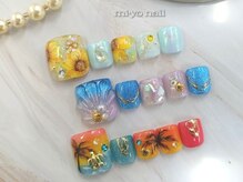 ミーヨ ネイル(mi-yo nail)の雰囲気(【7月フットキャンペーン】通常定額¥10450→★¥8360(税込)★)