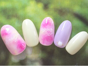 ムーネイル(mou nail)/happyパステルネイル