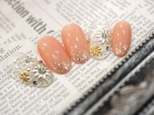 スタイリッシュネイルズ(Stylish Nails)/スタッズフラワー甘辛MIX