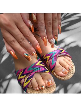 アヤネイルズ アンド アイラッシュ 綱島店(AYA NAILZ.&Eyelash)/FOOT100mins