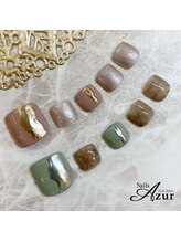 ネイルズアジュール アピタ新潟西店(Nailz Azur)/フット　定額デザインＣコース