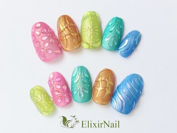 エリクサーネイル 神田(Elixir Nail)/やり放題 / クーポン使用