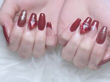 リアンネイル(lian nail)/秋ネイル☆フレンチネイル