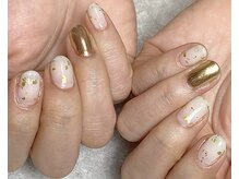 ラヴィネイル(La Vie Nail)/ニュアンスネイル/大人シンプル