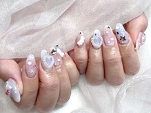 モカ 心斎橋(moca by Lee)/【Aina】チークネイル