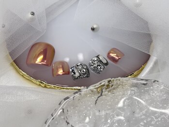 ネイルネージュ 錦糸町(Nail Neige)/フット】こだわり定額アート(6)