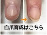 【短い爪を縦長の爪に】☆特別価格☆長さを出さずに自爪育成。