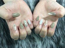 ★今月限定の定額制デザインジェル(オフ込)※ミラーネイル