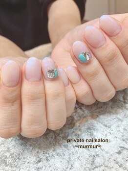 プライベート ネイルサロン マーマ(murmur)/オーロラネイル