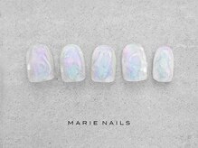 マリー ネイルズ いわきラトブ店(MARIE NAILS)/定額7,700円税込ニュアンス0421d