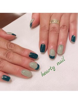 ハーティーネイル hearty nail 溝の口店/定額デザイン￥10000
