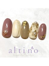 アルティノ ネイル ガーデン(altino nail garden)/ミラーフラワー