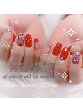 バーロ ビューティールーム(Balo Beauty Room)/ツイードネイル　三軒茶屋