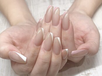 カラーズ(colors.)/スキニー斜めフレンチ。