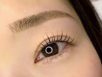 サロンド マツカの写真/【当店人気No.1】まつ毛パーマ&アイブロウ(眉毛カット込)￥6050♪お顔の印象を決める眉毛はプロにお任せ◎