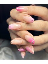 レディスペネイル ノマエ 名駅店(Redispe nail nomae)/ピンクグラデーション