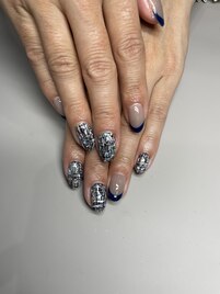 ツイードネイル