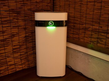 リラクゼーション 千/空気環境を徹底管理しております