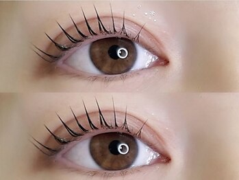 ヴォートル中野 ネイル まつげエクステの写真/まつげに優しいパリジェンヌ使用◎[まつげパーマ,パリジェンヌ,マツエク,フラットラッシュ,中野]