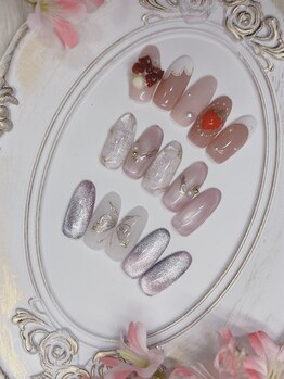 ティーエヌ 本厚木店/春ネイル☆8000円【8800円税込】