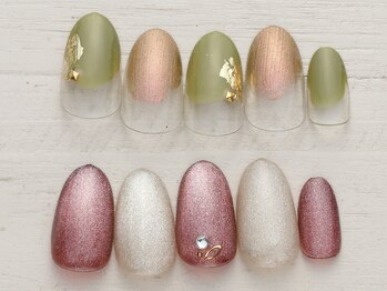 ヒナネイル(HINA nail)の写真/【2990円★プチトレンドコース】パラジェル導入サロン！時短×可愛いはHINA nail♪（新作毎月1日～）/渋谷