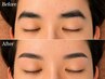 【清潔感UP◎メンズ人気No.1】第一印象を変えるメンズ眉毛パーマ＋眉ワックス