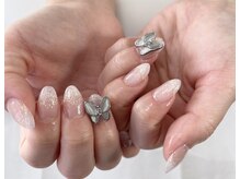 ネイルサロン バイ マルル(Nail Salon by maururu)/ラメグラスカルプ