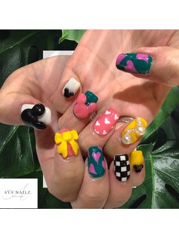 アヤネイルズ アンド アイラッシュ(AYA NAILZ.&Eyelash)/ワクワクネイル