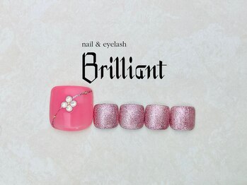 ネイルアンドまつげエクステのお店 ブリリアント 草加(Brilliant)/Foot 　定額9900円コース