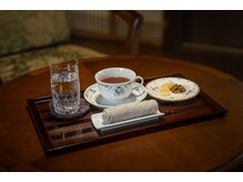 山野草/施術後はアフターティーをどうぞ