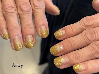 アスー(Aswy.)/ラメグラデーション