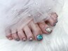 ☆6月限定【Foot】両足親指埋め尽くしデザイン☆¥8,000→¥7,500