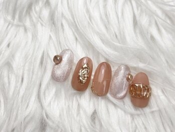 トラストネイル 佐野店(TRUST Nail)/ミラーアートネイル