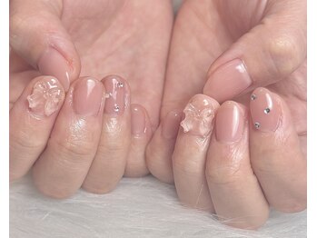 【店内アート/リボン】