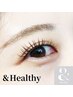 《限定価格》【&Healthyアンドヘルシー】フラット100本×まつげパーマ ¥8500