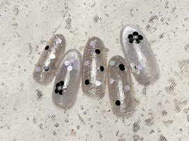 ホログラムフラワーアート♪