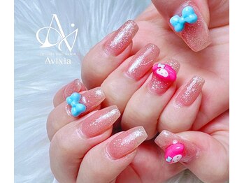 アヴィシア(Avixia)/持ち込みOK★平成キャラネイル