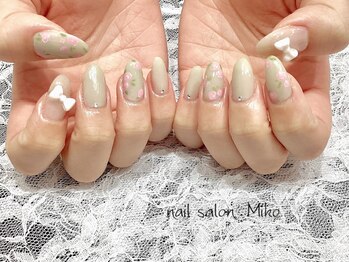 ミコ(Miko)の写真/【豊富なデザイン×技術力】シンプル~ニュアンスまで沢山のデザイン有!高技術でモチも◎パラジェル変更可