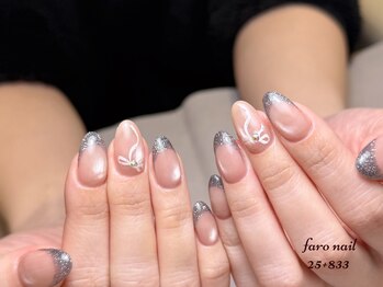ファーロネイル(faro nail)/《デザインフレンチ》定額コース
