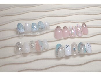 ネイルトップエクル(nail top E CRU)の写真/アートの種類が豊富!持ち込みデザイン20%OFF☆ハンドもフットも理想の指先に♪