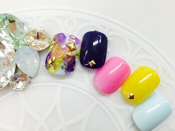 ネイルサロン マハロ(Nail salon MaHaLo)/f28新規付替オフ込☆フット¥7300